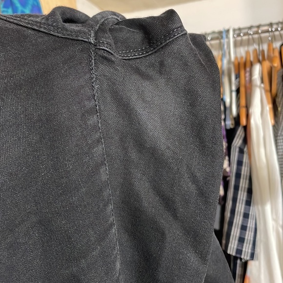 Lola Jeans sz32 sustainable stretch denim black skinny high rise 31” inseam - Picture 8 of 8